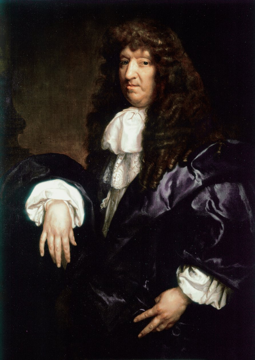 Samuel BUTLER, Portret 1670 (olej na płótnie) autorstwa Gilbert Soest