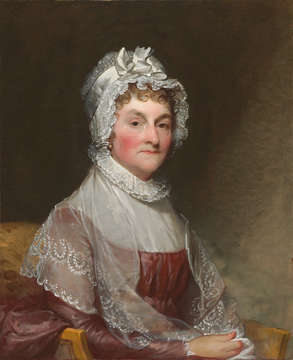 Abigail Smith Adams autorstwa Gilbert Stuart