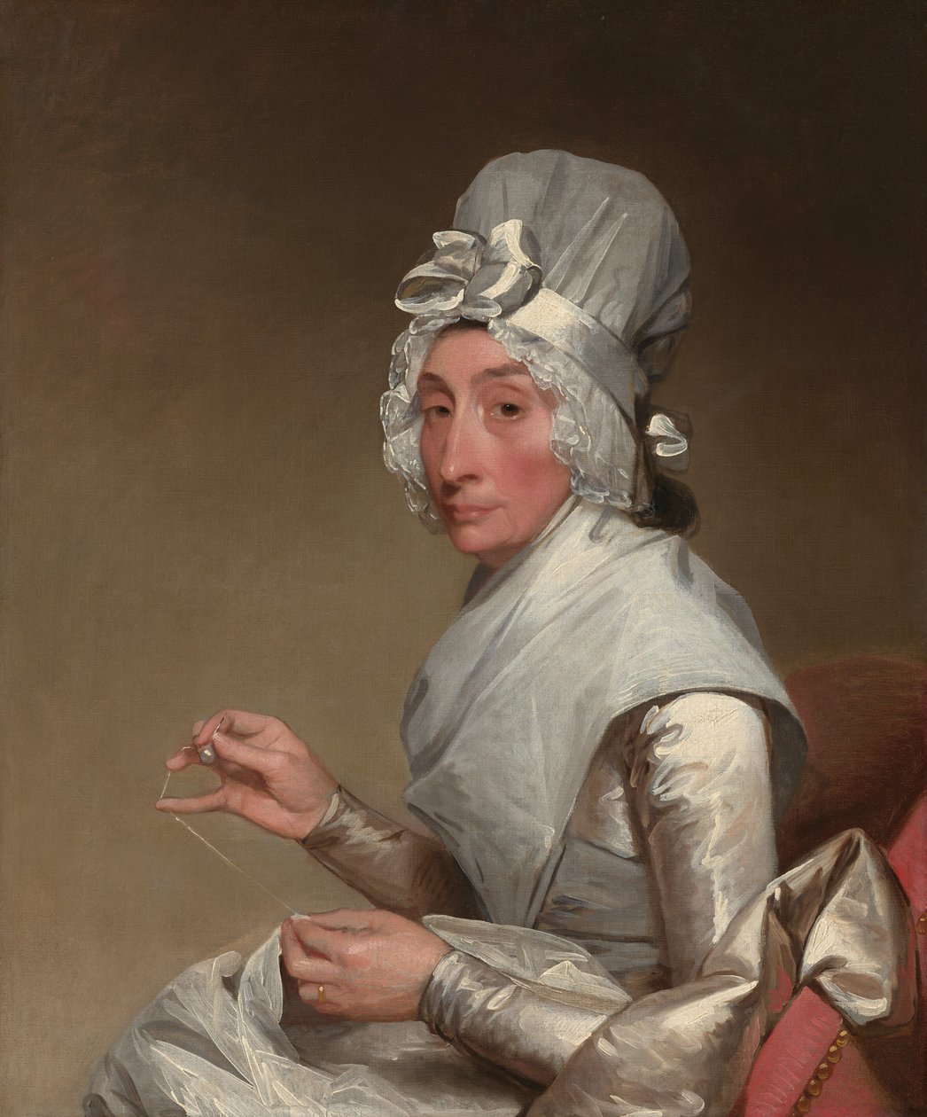 Catherine Brass Yates (pani Richard Yates) autorstwa Gilbert Stuart