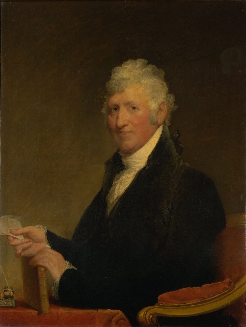 Pułkownik David Humphreys (1752-1818), B.A. 1771, M.A. 1774 autorstwa Gilbert Stuart