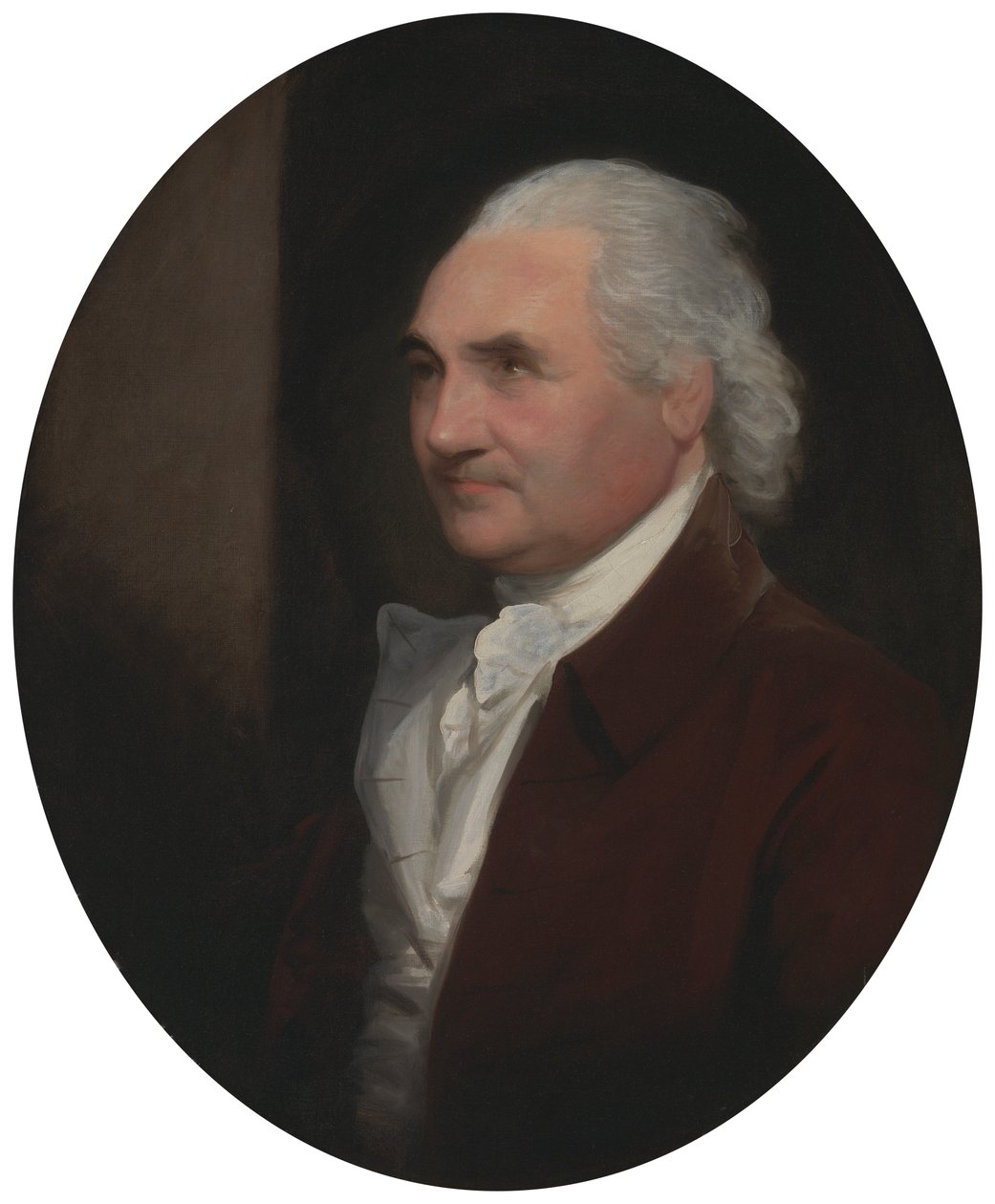 pułkownik Isaac Barre autorstwa Gilbert Stuart