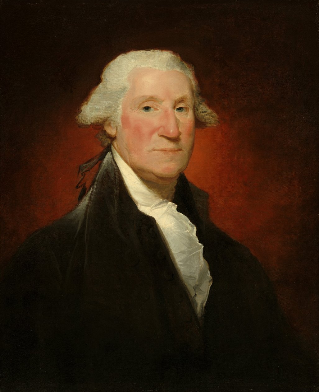 Jerzy Waszyngton (portret Vaughana) autorstwa Gilbert Stuart