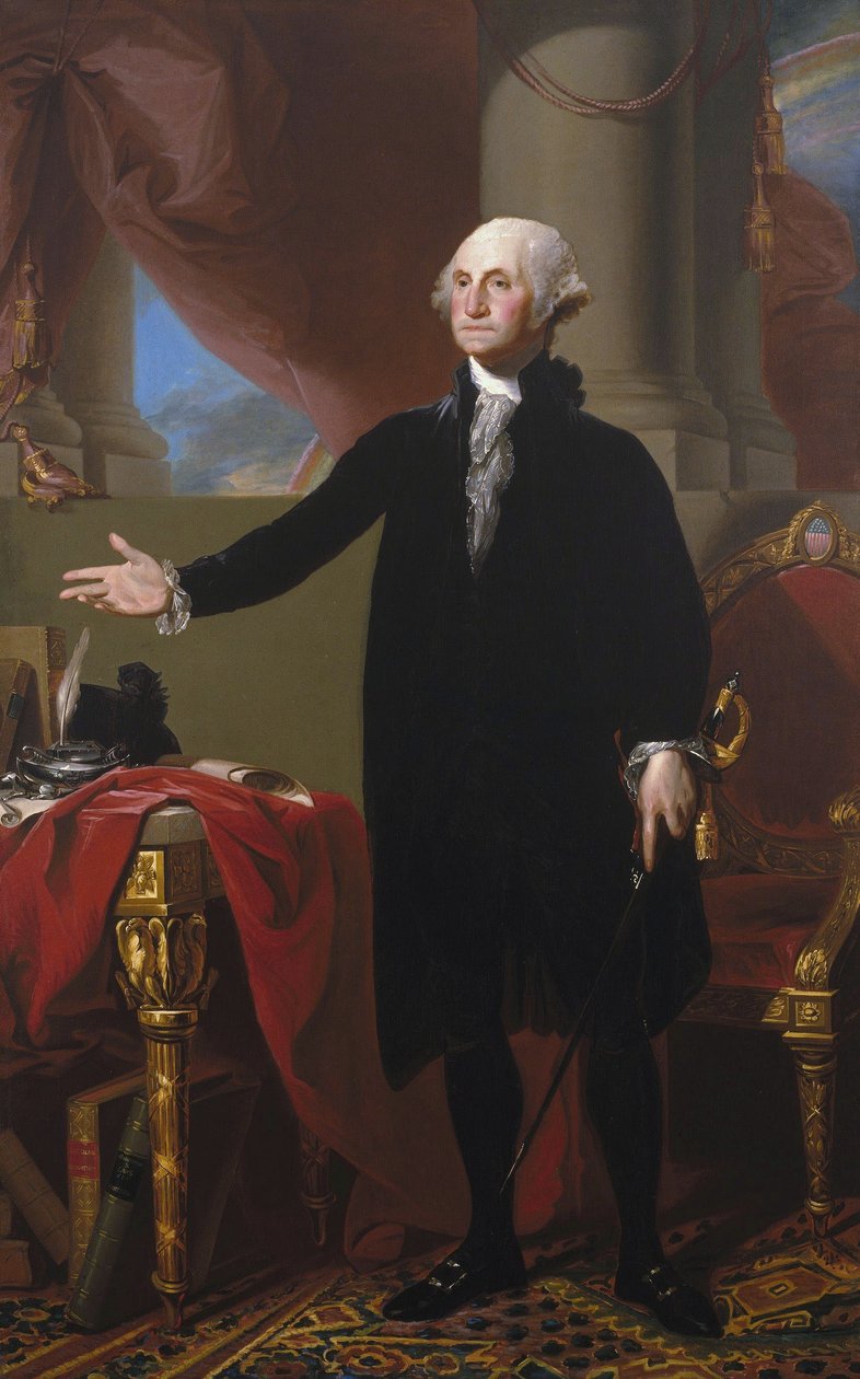 George Washington autorstwa Gilbert Stuart