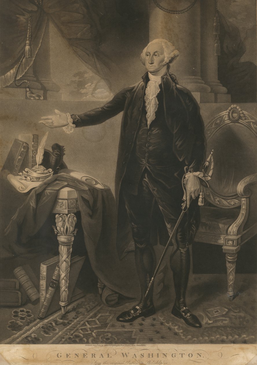 George Washington autorstwa Gilbert Stuart