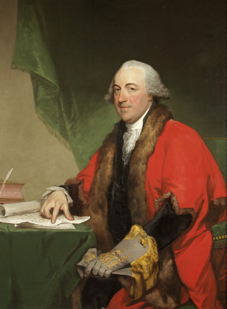 Henry Cruger z Nowego Jorku, burmistrz Bristolu i mistrz stowarzyszenia Merchant Venturers Society autorstwa Gilbert Stuart