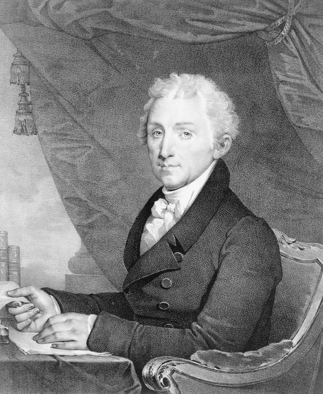 James Monroe, piąty prezydent Stanów Zjednoczonych autorstwa Gilbert Stuart