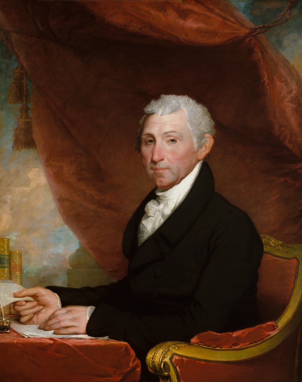 James Monroe, ca. 1820-22. autorstwa Gilbert Stuart