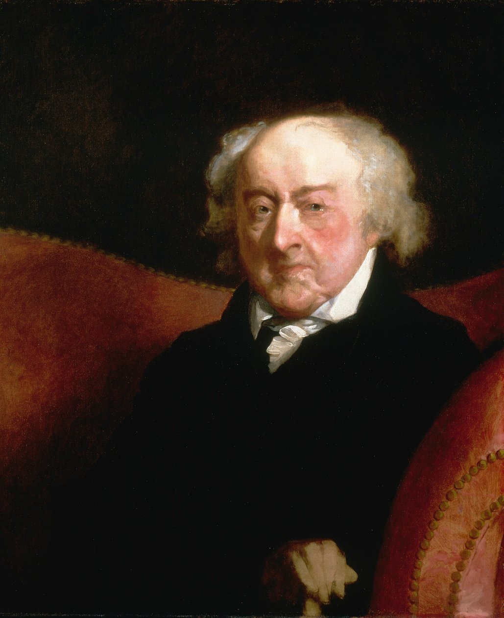 John Adams autorstwa Gilbert Stuart