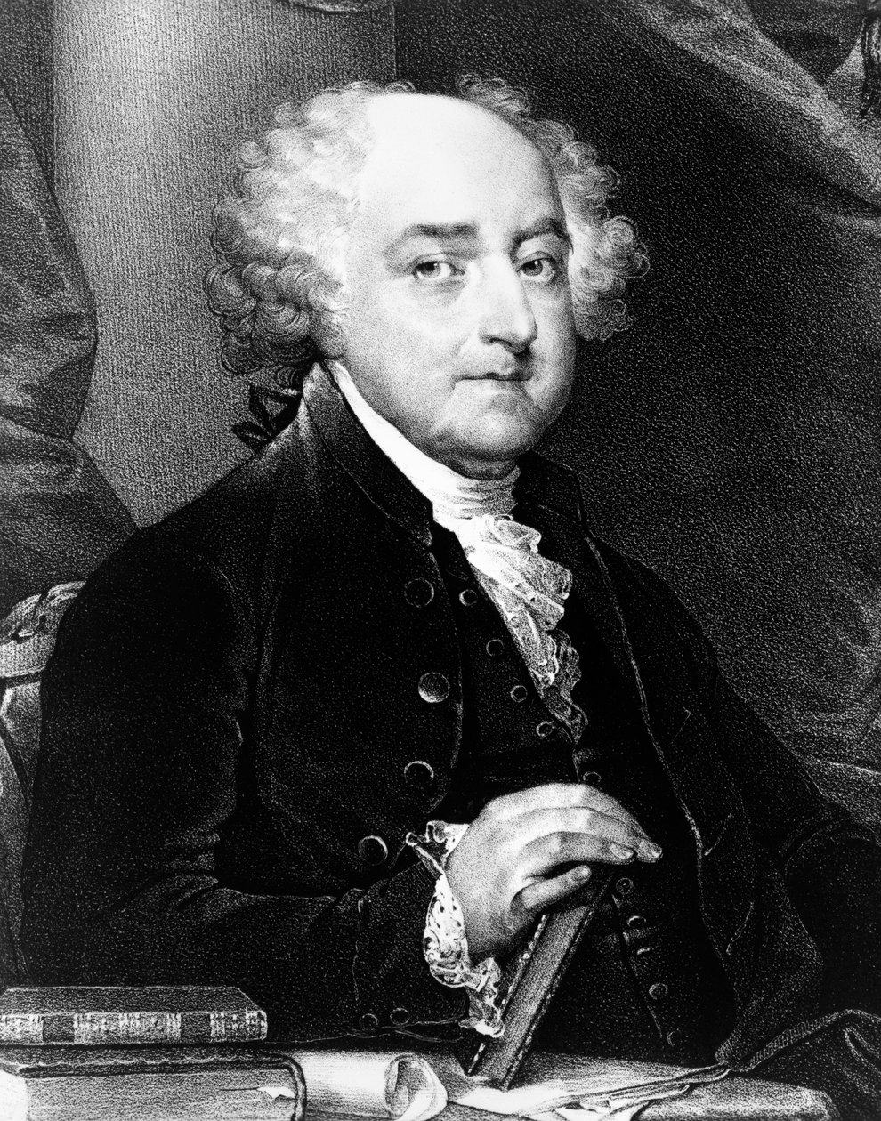 John Adams, drugi prezydent Stanów Zjednoczonych autorstwa Gilbert Stuart