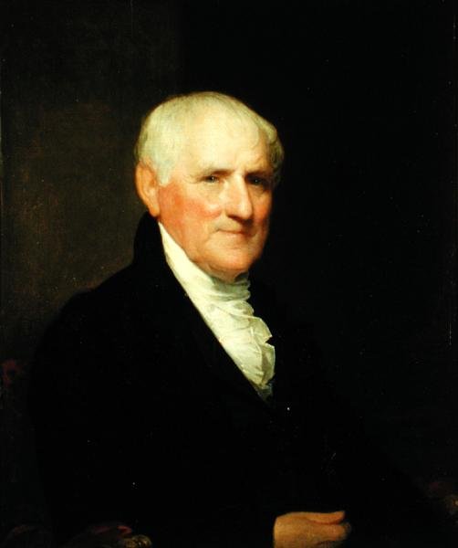 Portret Egberta Bensona (1746-1833), ok. 1820 (olej na desce) autorstwa Gilbert Stuart