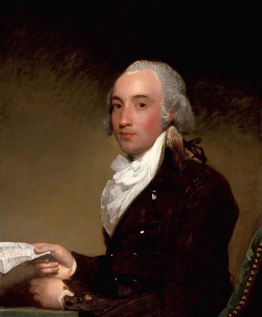 Portret Richarda Barringtona, późniejszego czwartego wicehrabiego Barringtona, ok. 1793-94. autorstwa Gilbert Stuart