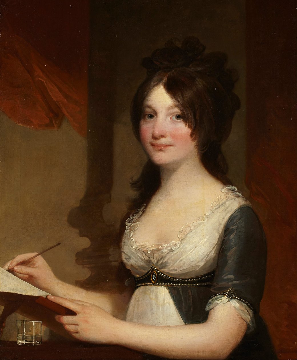Portret młodej kobiety autorstwa Gilbert Stuart