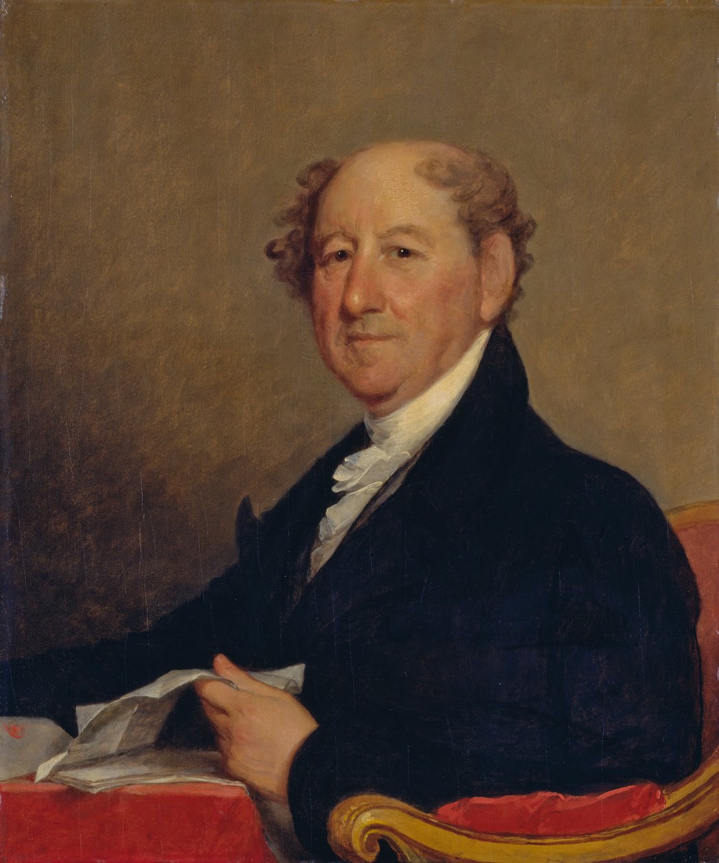 Portret króla Rufusa (1755-1827) autorstwa Gilbert Stuart