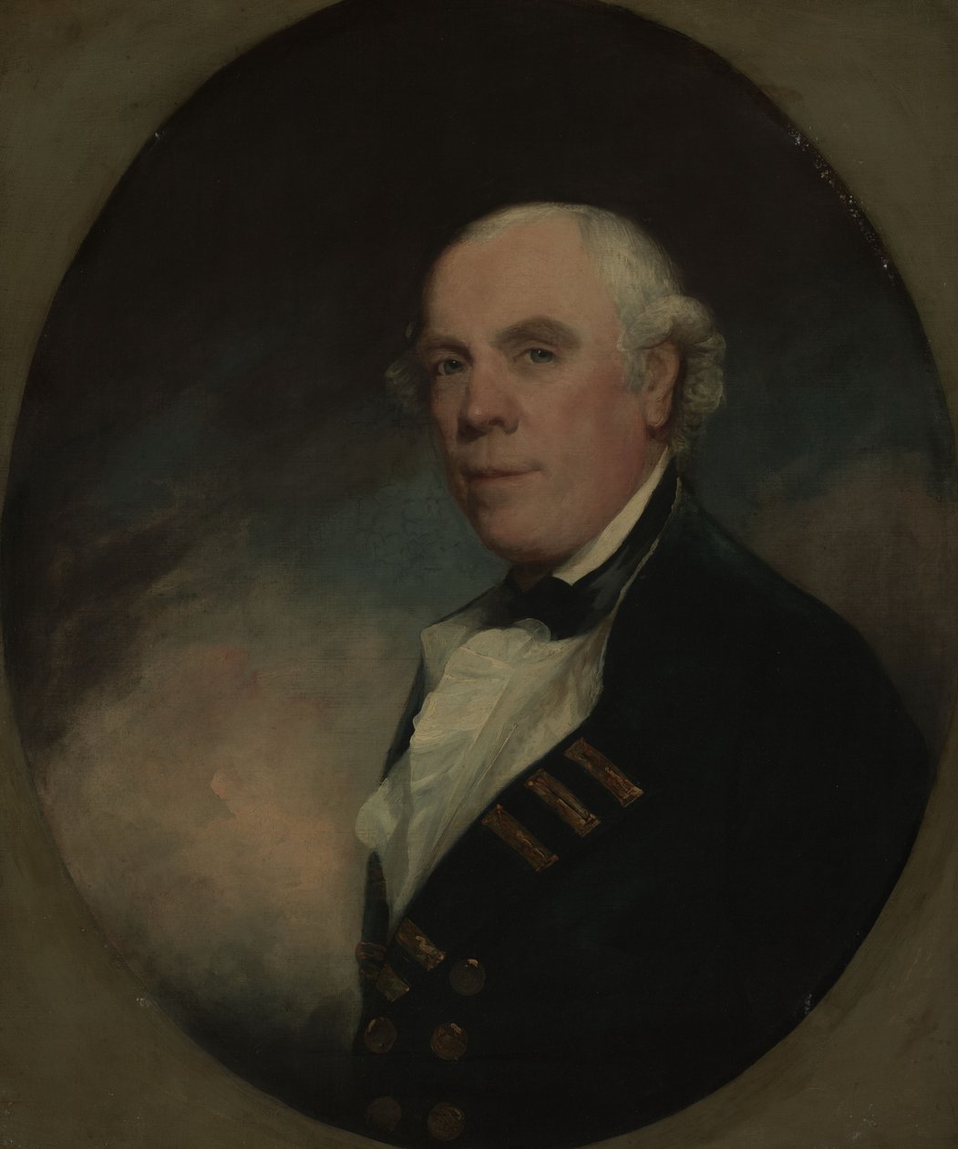 Czcigodny Samuel Barrington (1729/1730-1800) autorstwa Gilbert Stuart