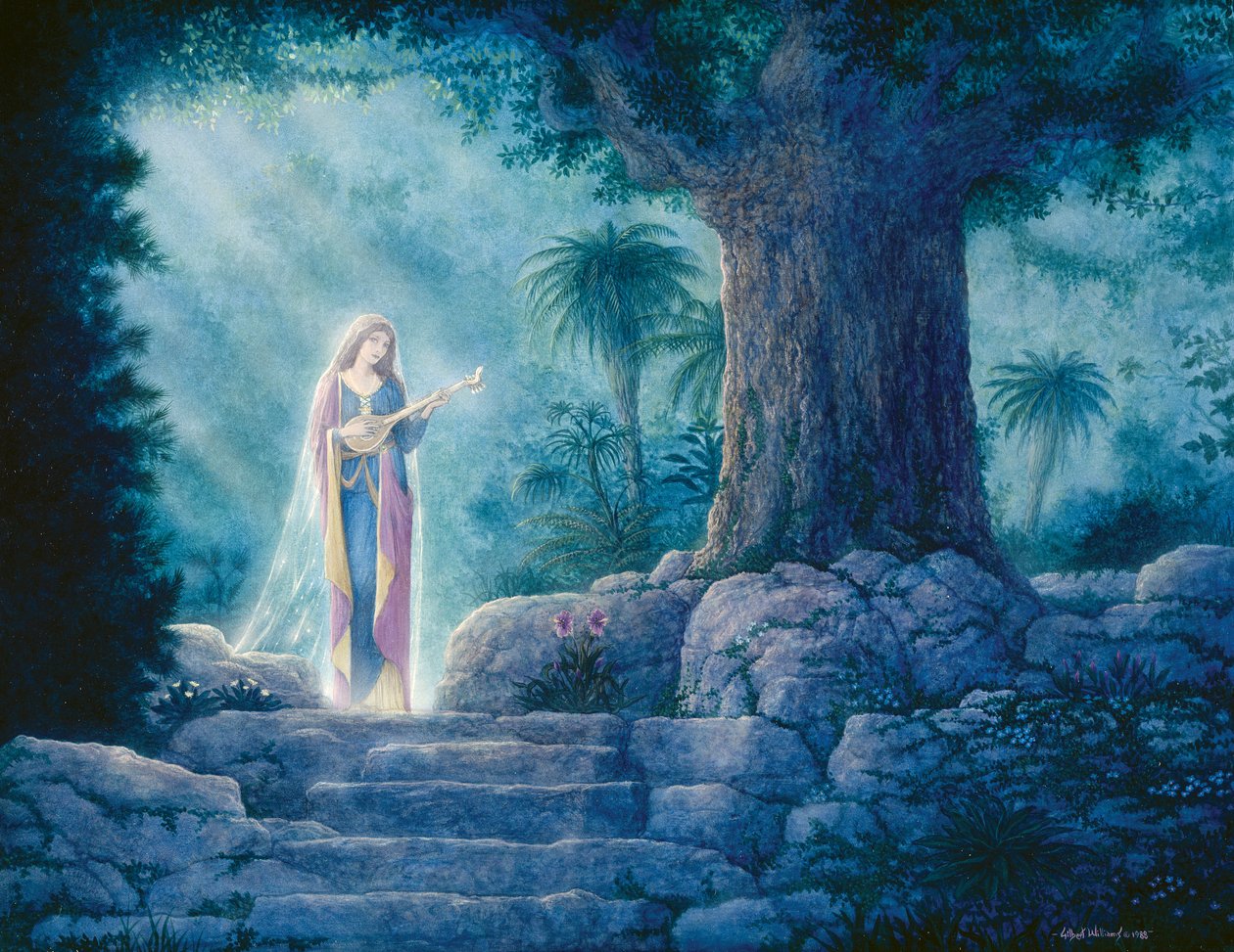 Troubador wiosny autorstwa Gilbert Williams