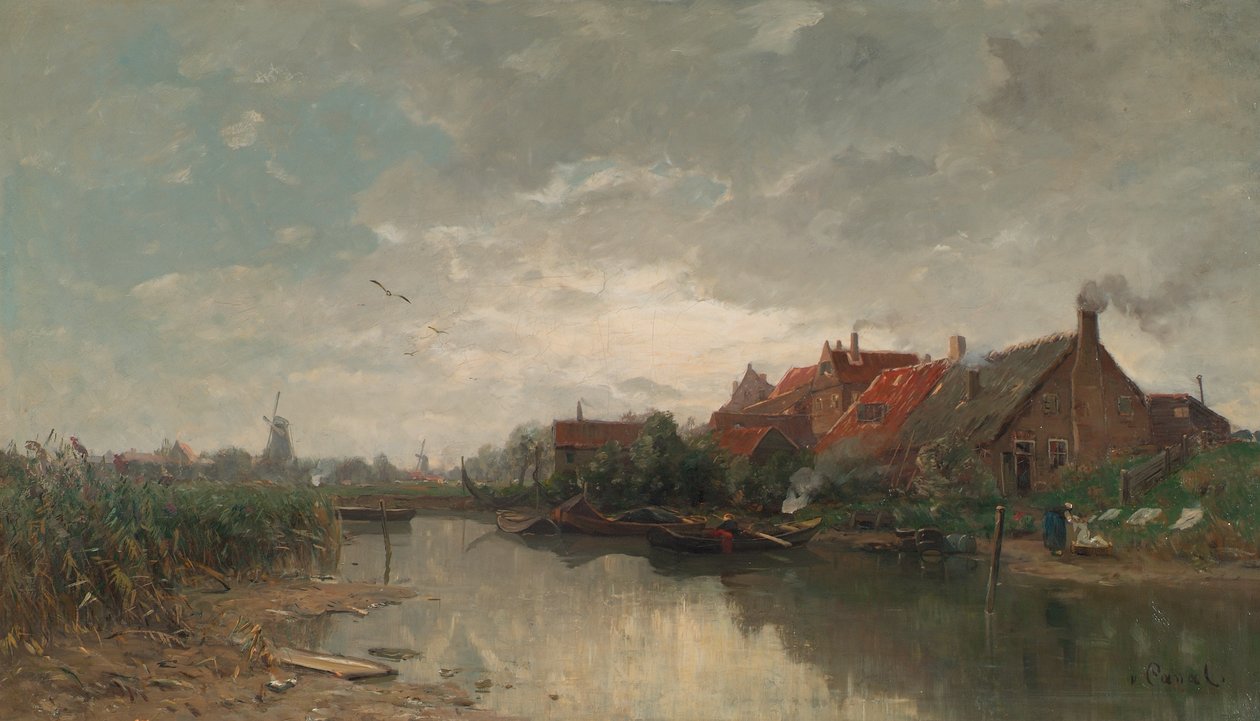 Holenderski kanał autorstwa Gilbert von Canal