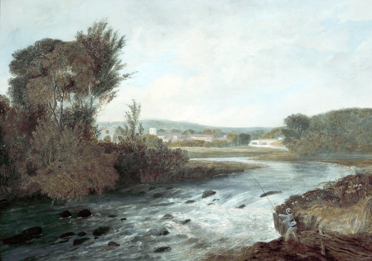 W pobliżu Whalley, Lancashire autorstwa Giles Firman Phillips