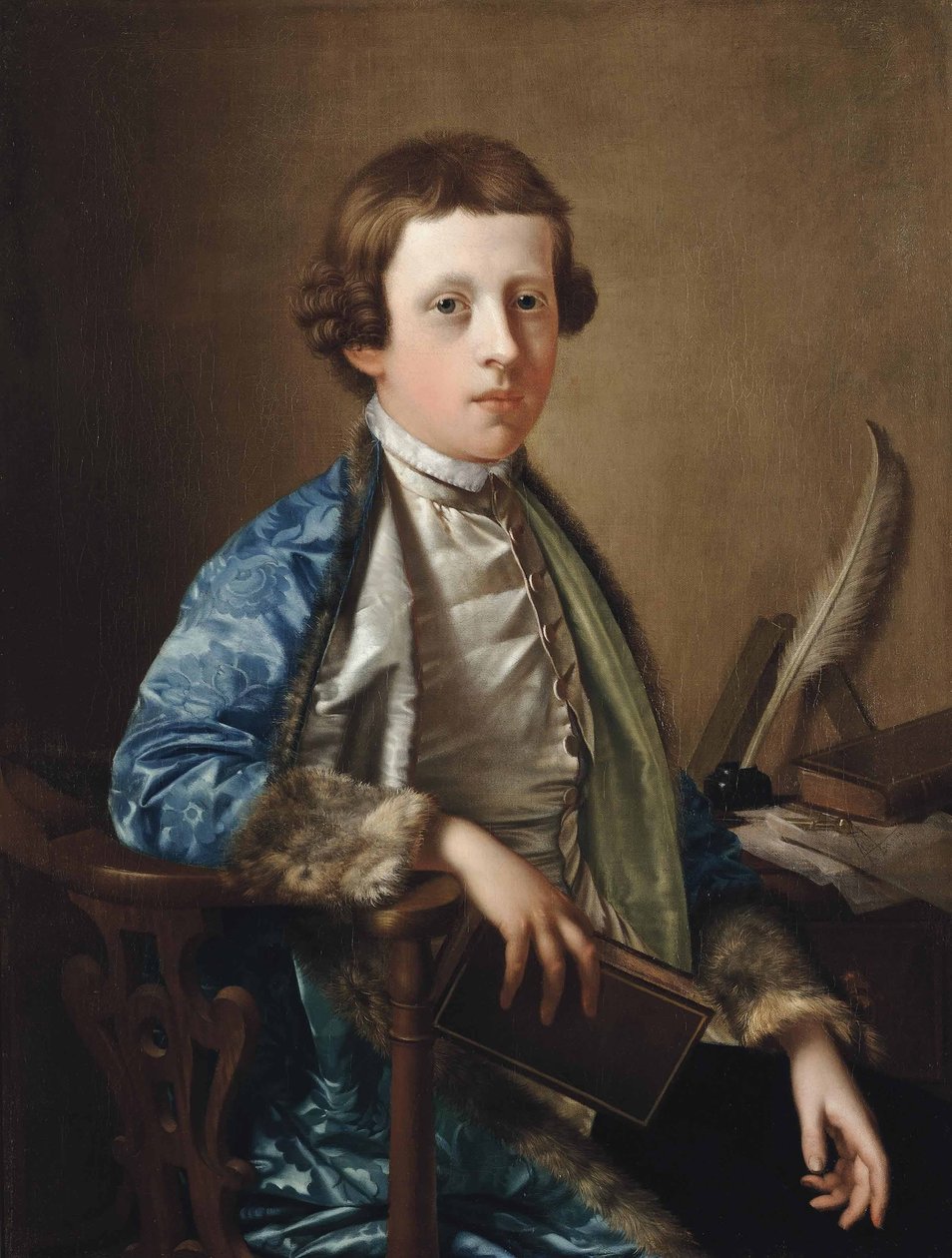 Portret chłopca autorstwa Giles Hussey