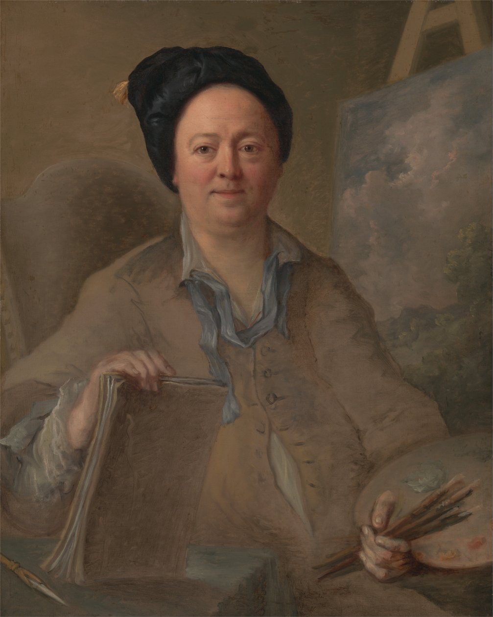 Portret malarza pejzażysty, prawdopodobnie George