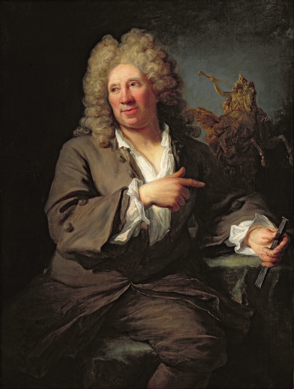 Antoine Coysevox (1640-1720) 1711 autorstwa Gilles Allou