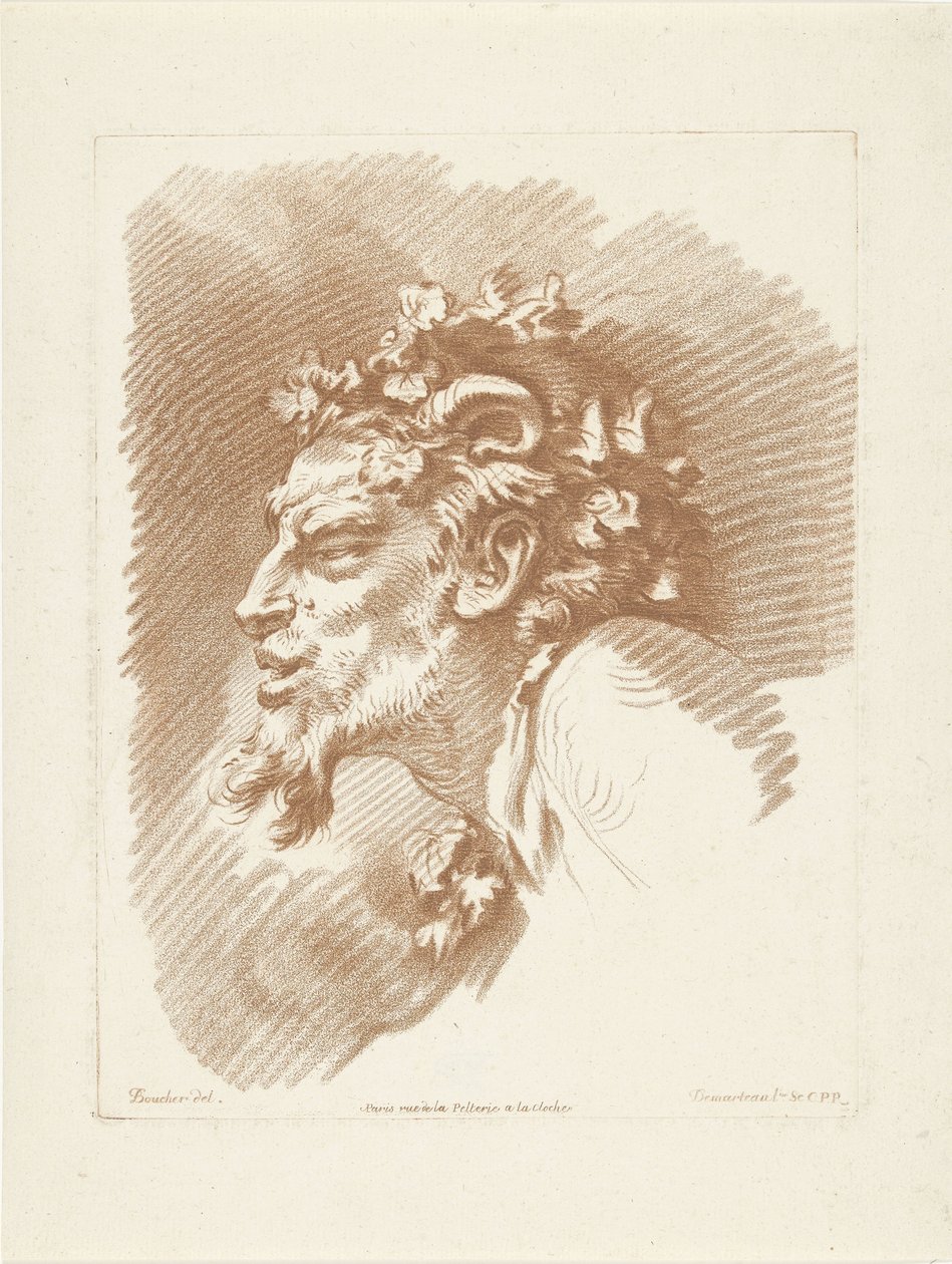 Szef satyry autorstwa Gilles Demarteau
