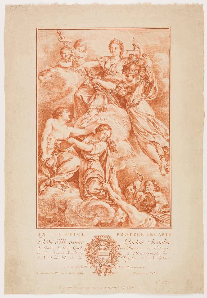 Chrzest eunucha autorstwa Gilles Demarteau