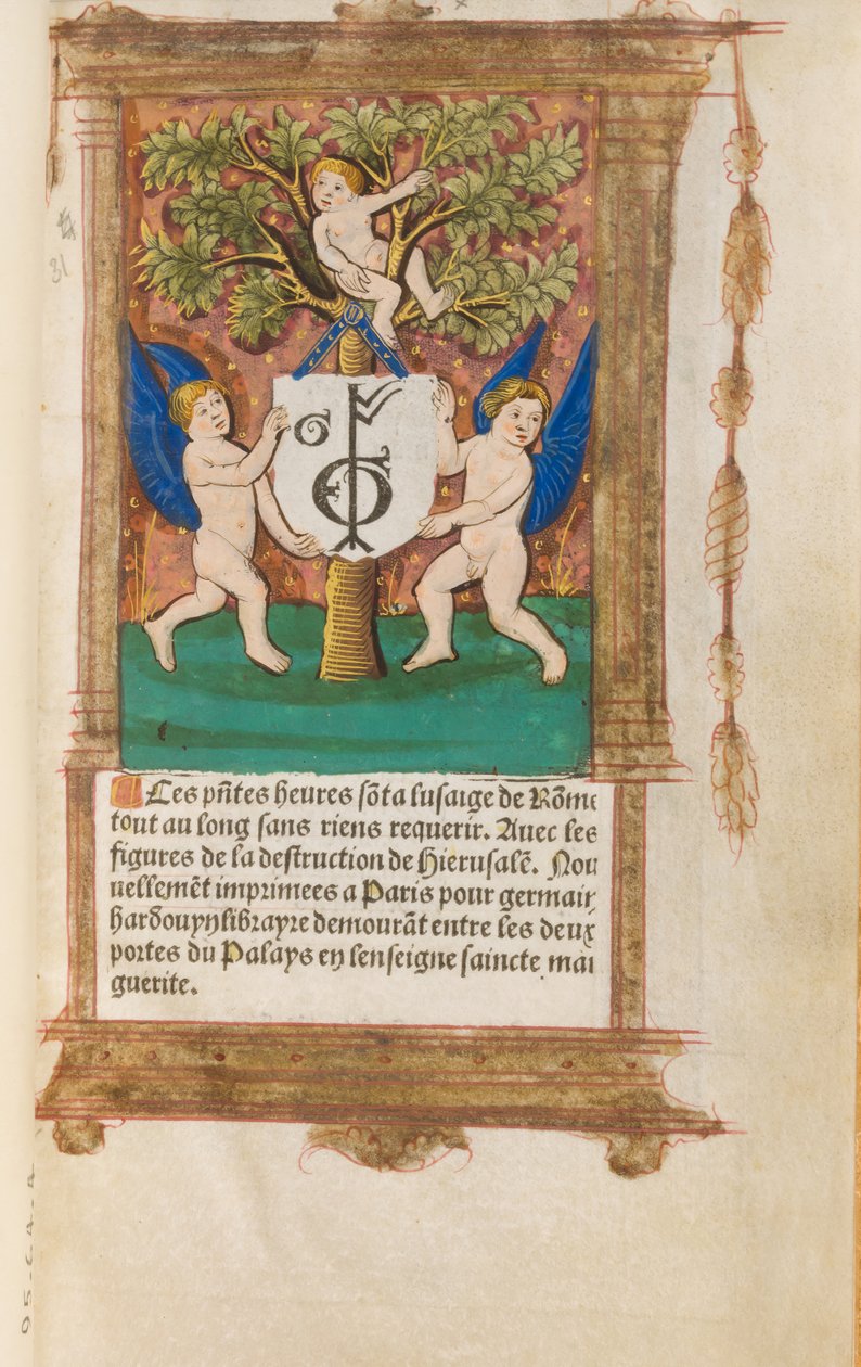 Księga godzin, 1518-21 autorstwa Gilles Hardouyn