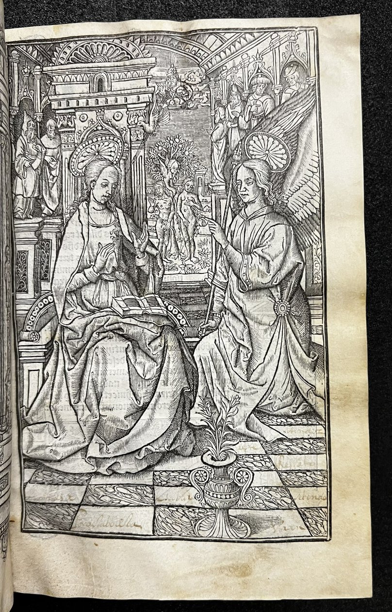 Księga godzin, korzystanie z Rzymu (Heures a lusaige de Romme) autorstwa Gilles Hardouyn