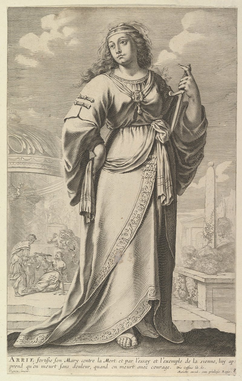 Arrie, 1647. Twórcy: Gilles Rousselet, Abraham Bosse. autorstwa Gilles Rousselet and Abraham Bosse