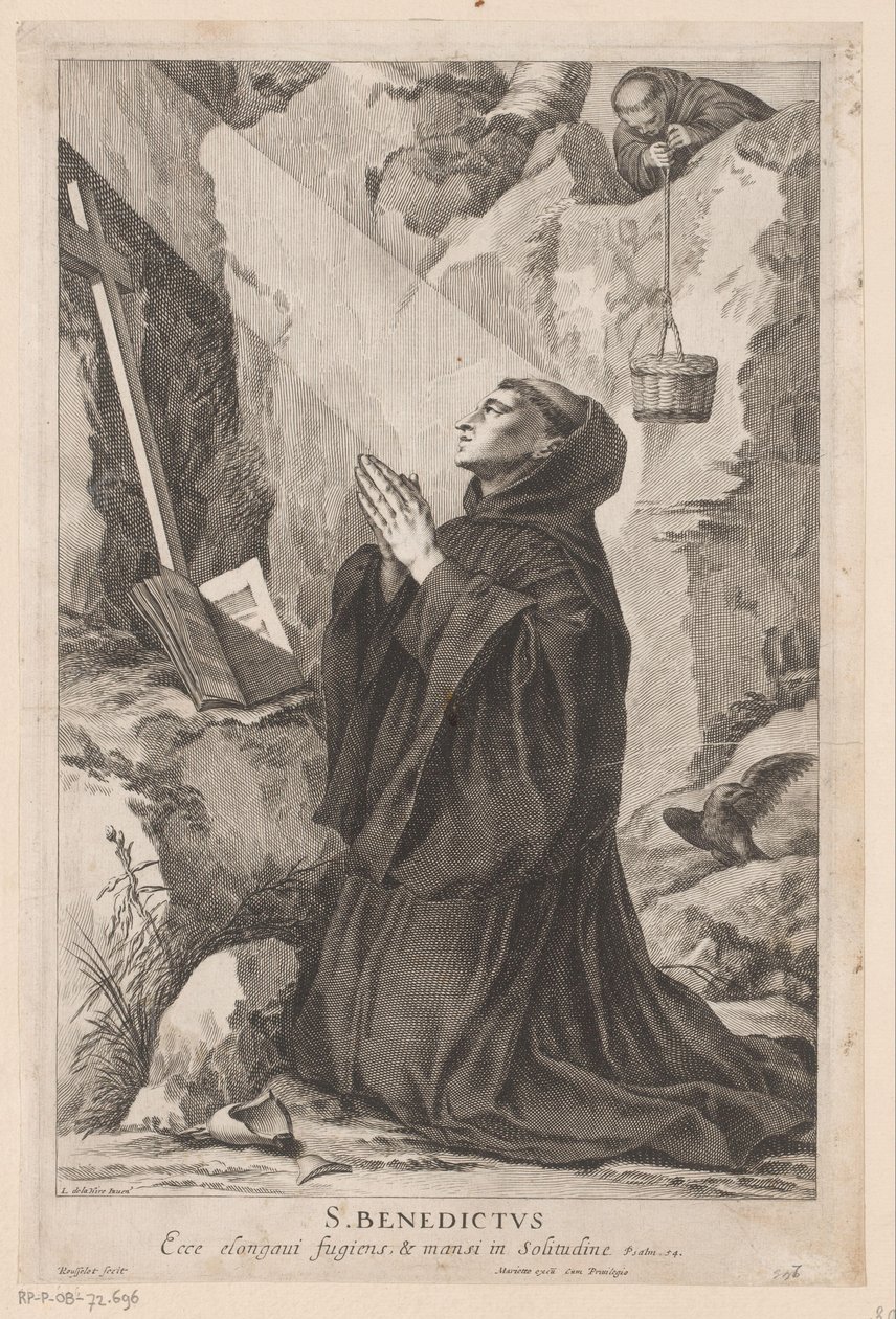 Św. Benedykt autorstwa Gilles Rousselet