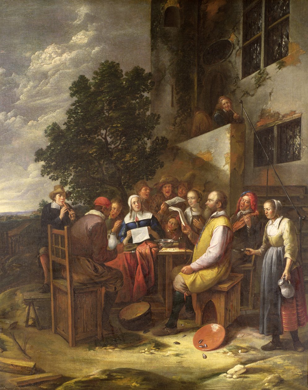 Impreza muzyczna autorstwa Gillis van Tilborgh