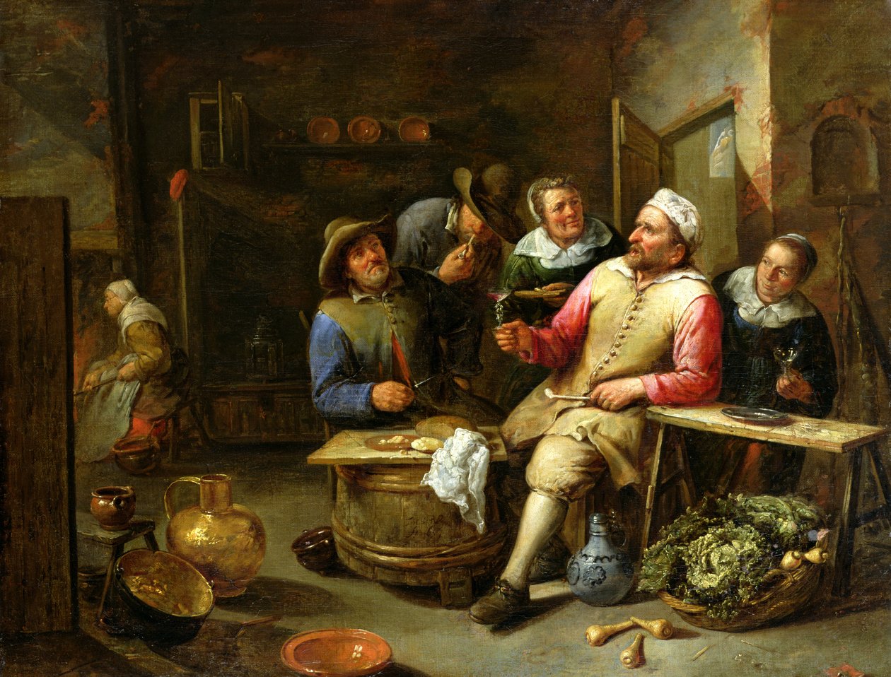 Lounge Bar, 1657 autorstwa Gillis van Tilborgh the younger
