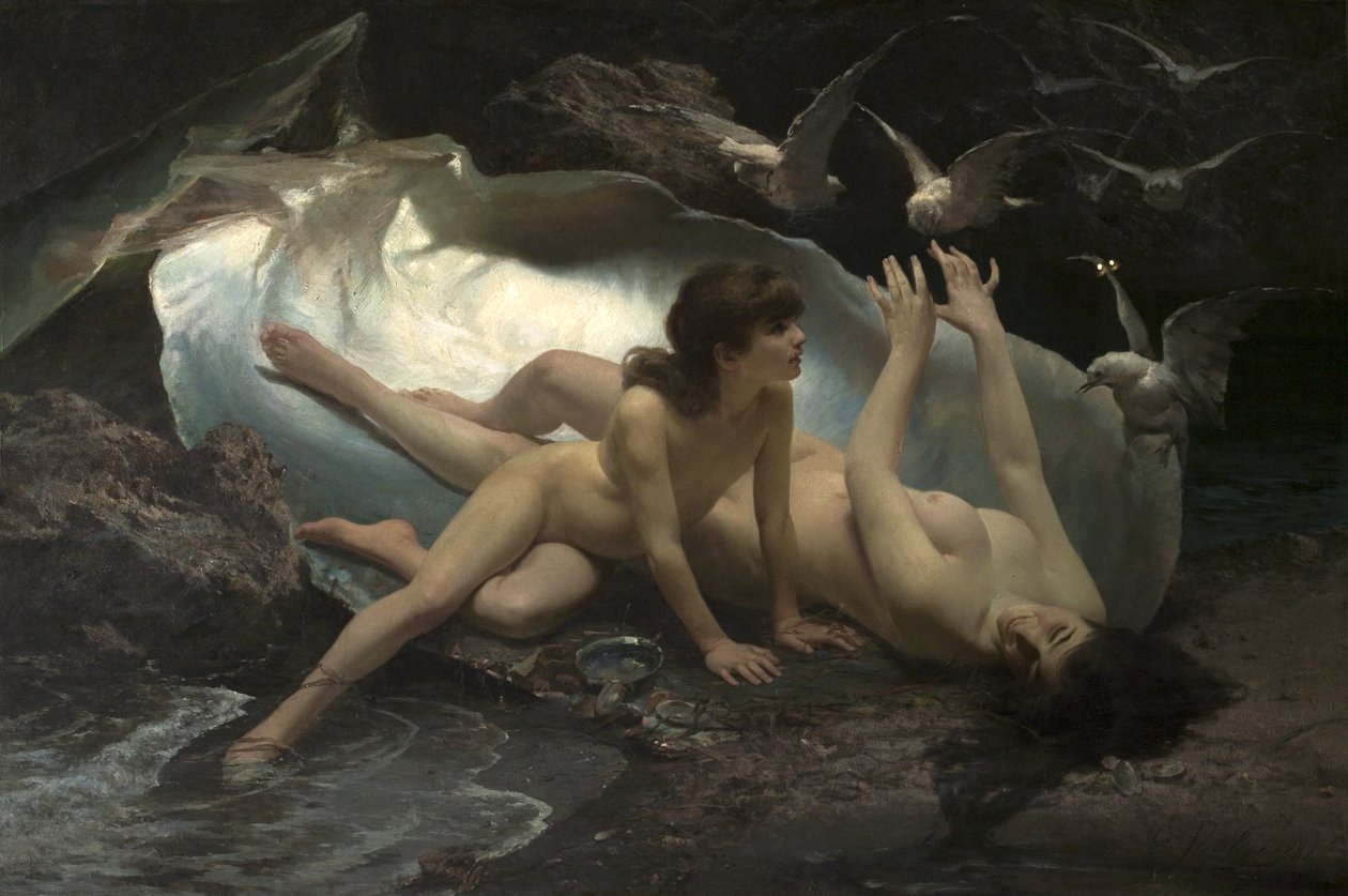 Najady, 1881 autorstwa Gioacchino Pagliei