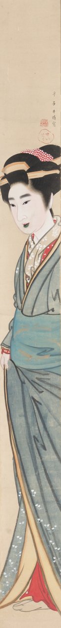 Kurtyzana autorstwa Gion Seitoku