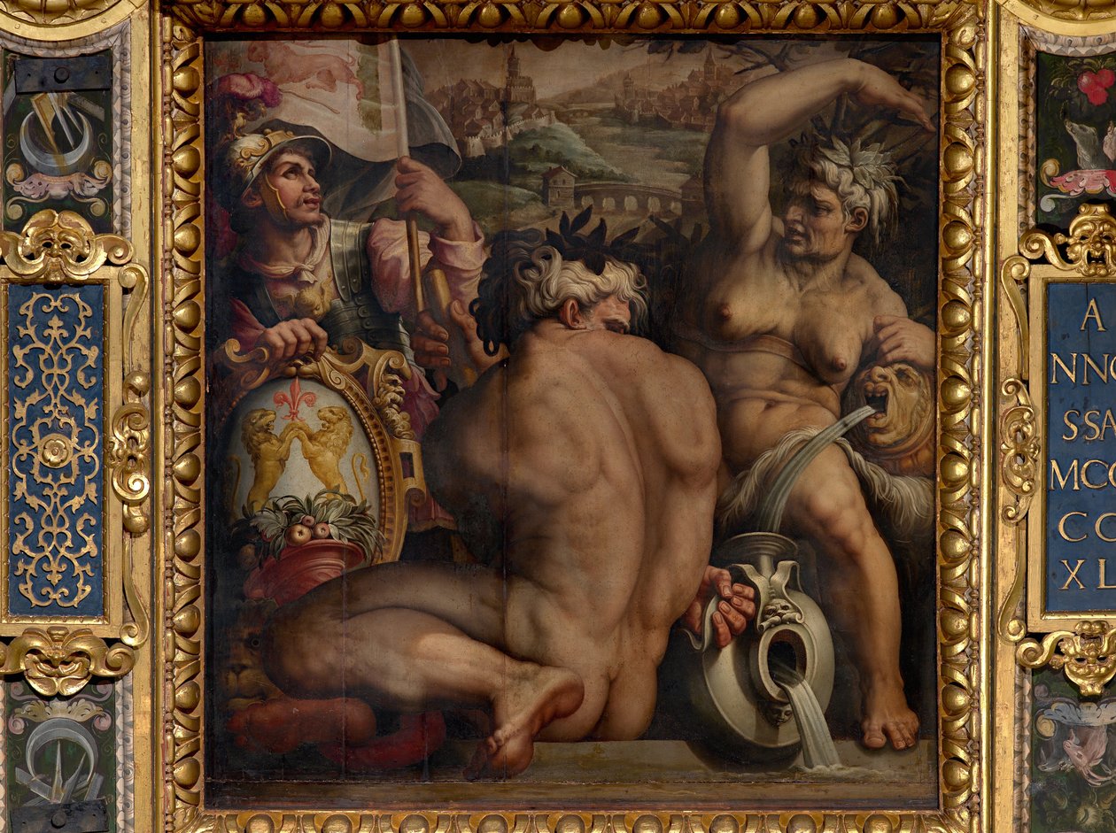 Alegoria Casentino autorstwa Giorgio Vasari