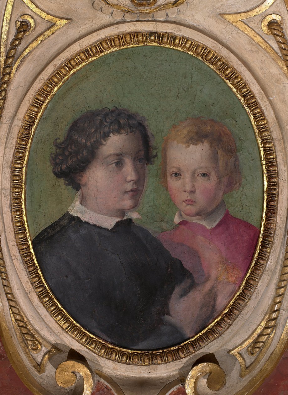 Don Giovanni i Don Garzia de Medici autorstwa Giorgio Vasari