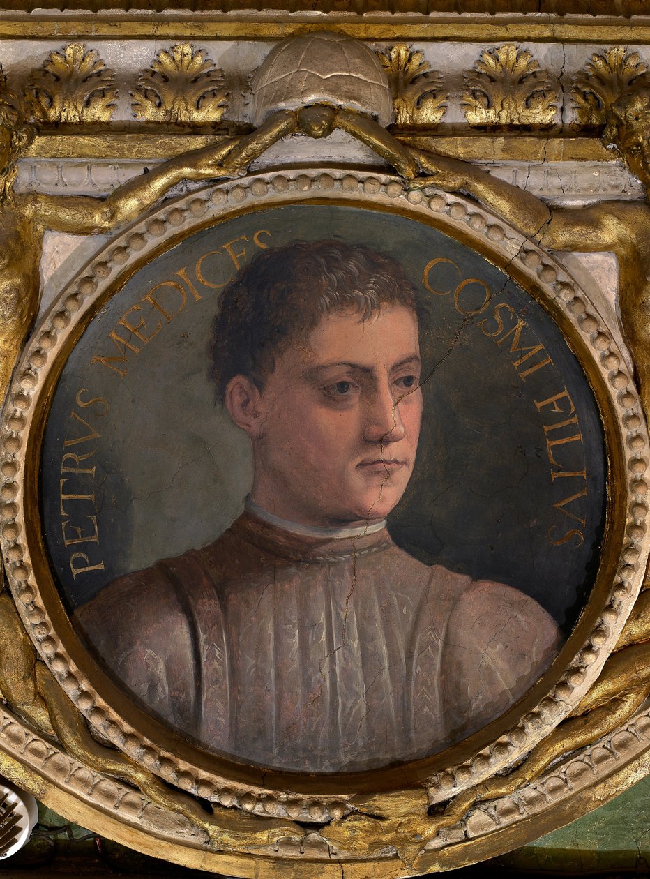 Piero de Medici o nazwie Podagra autorstwa Giorgio Vasari