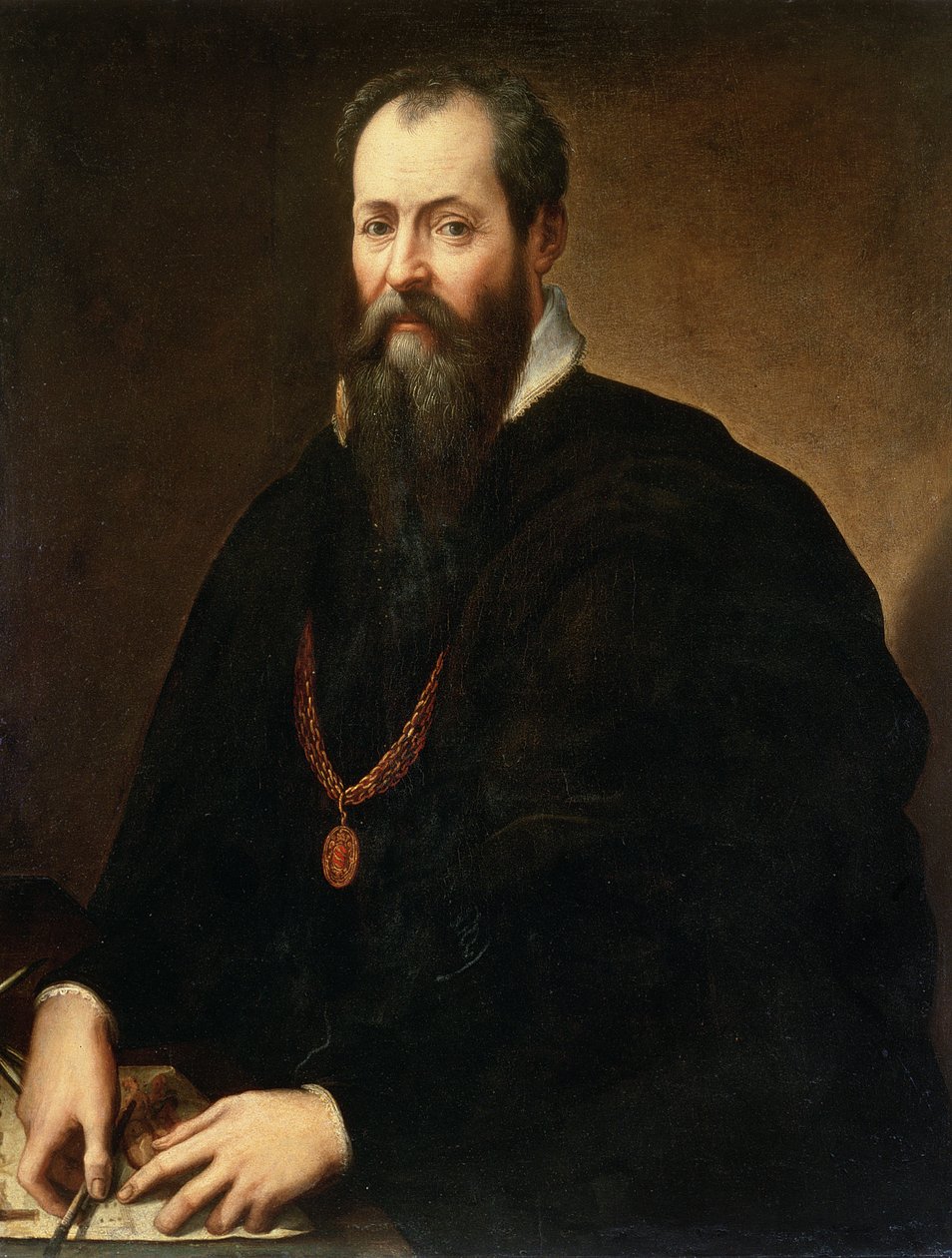Autoportret, 1566-68 autorstwa Giorgio Vasari