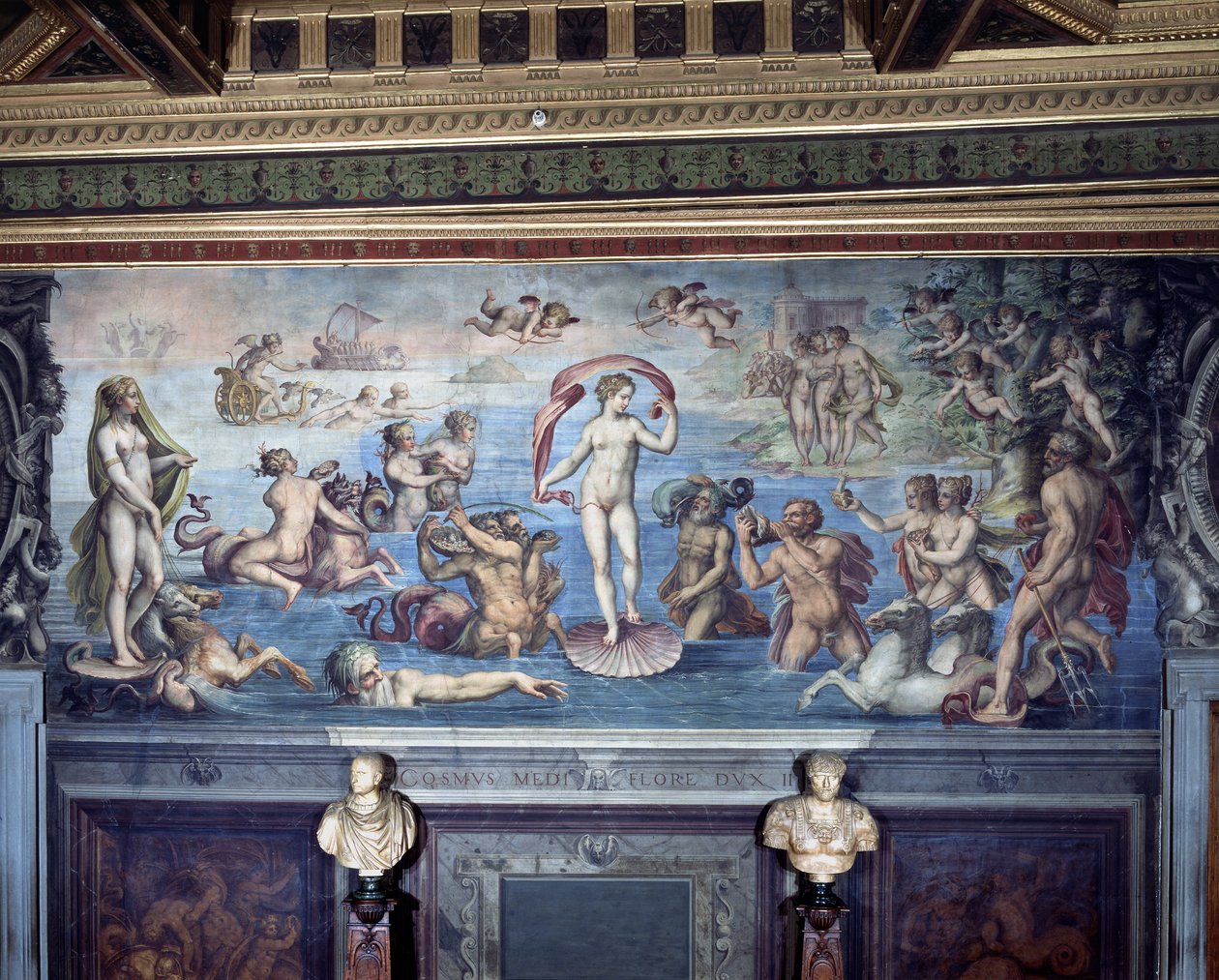 Narodziny Wenus autorstwa Giorgio Vasari