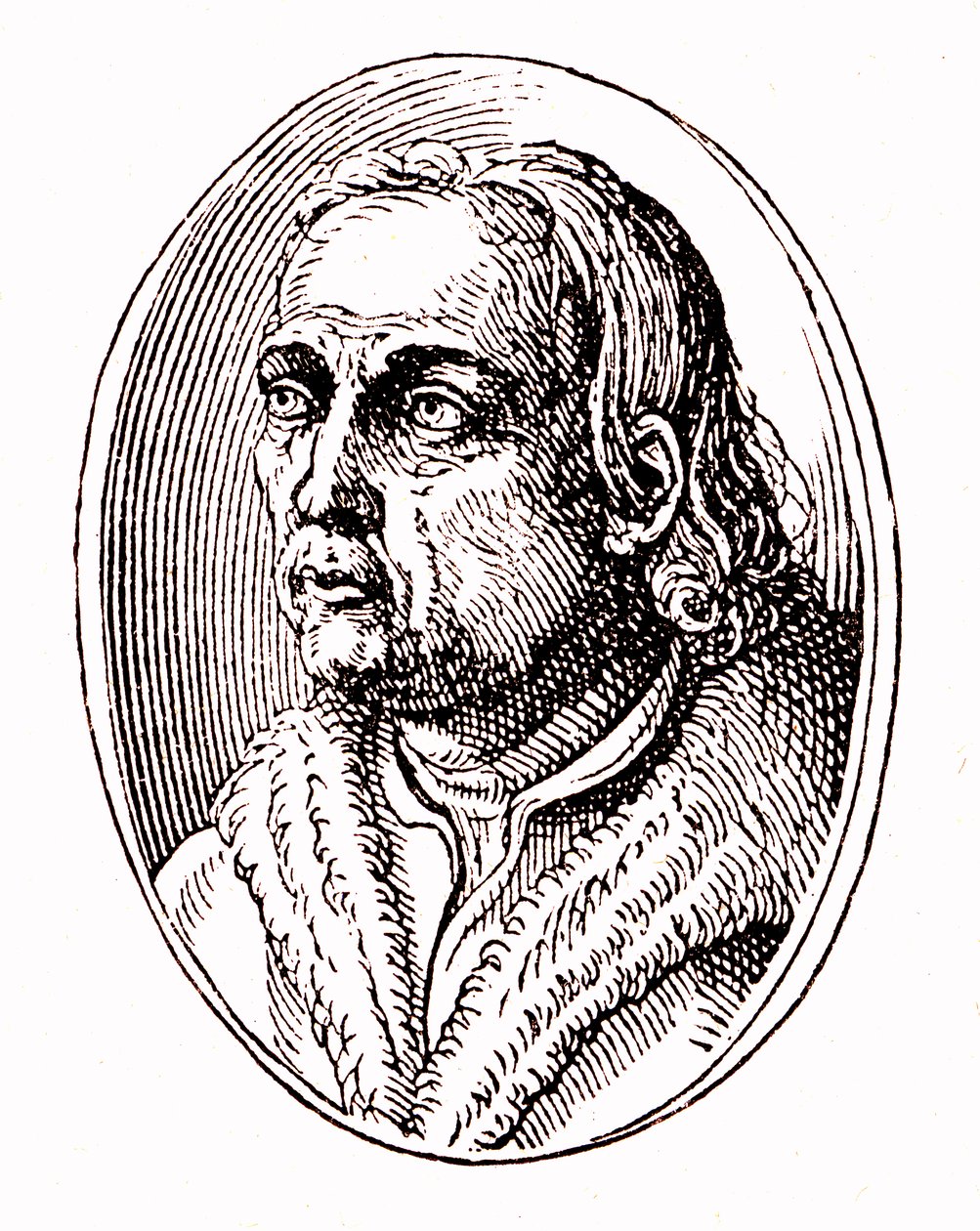 Simone del Pollaiolo, znany jako Il Cronaca autorstwa Giorgio (after) Vasari