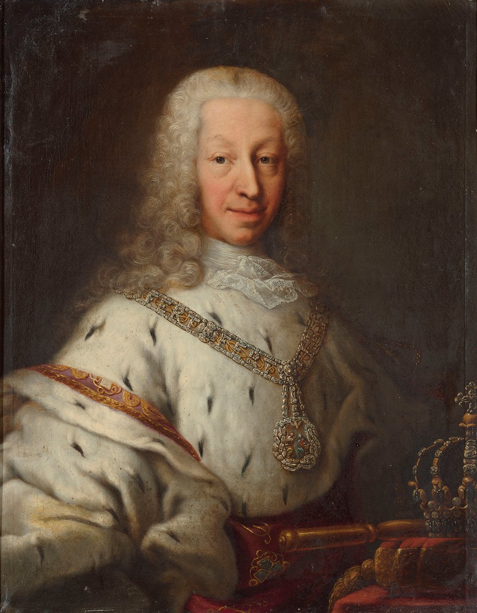 Karol Emanuel III 1701-1773, książę Sabaudii i król Sardynii, I poł. XVIII w. autorstwa Giorgio Domenico Duprà