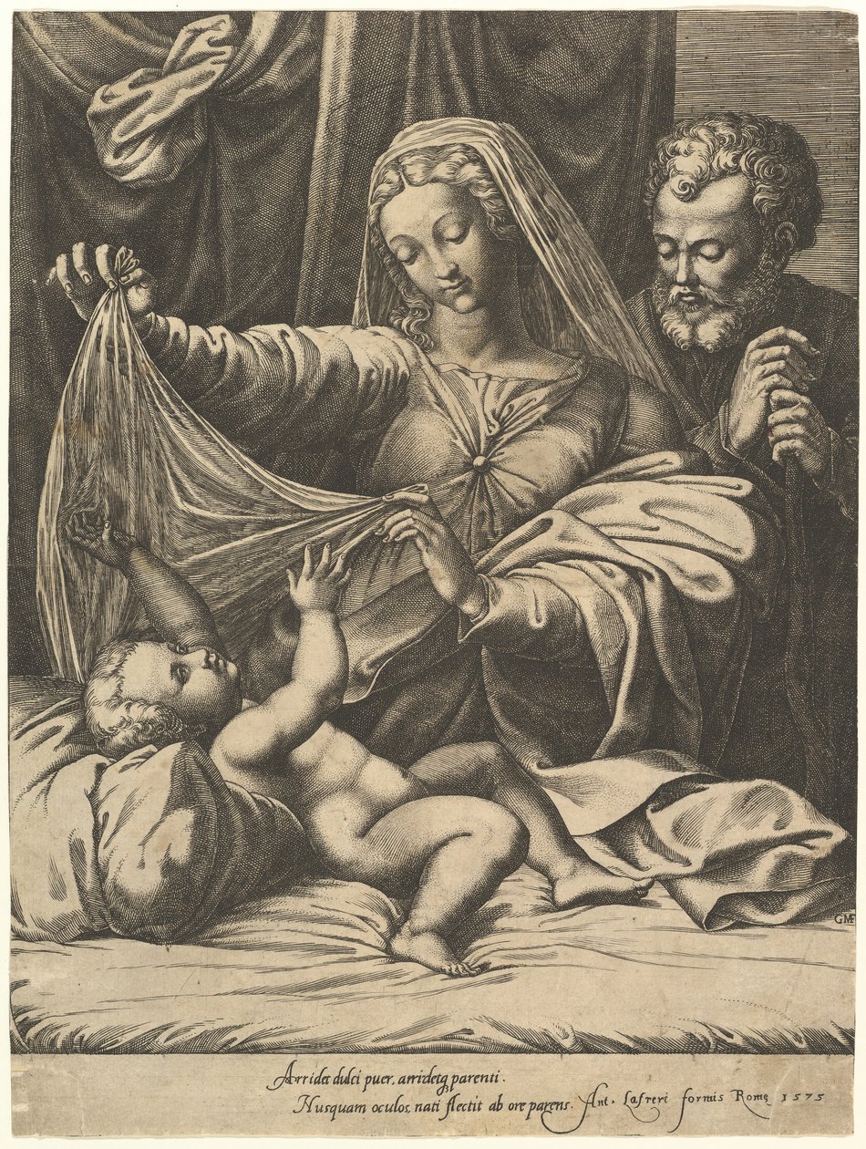 Madonna z Loreto, do 1575 roku. autorstwa Giorgio Ghisi