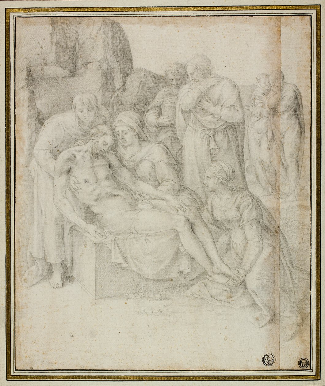 Lament autorstwa Giorgio Giulio Clovio