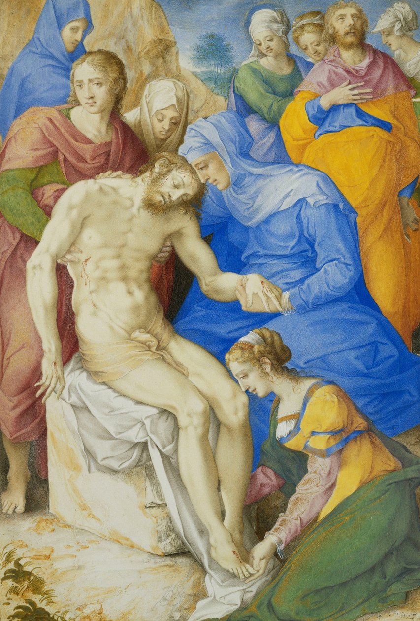 Lamentacja, autorstwa Giorgio Giulio Clovio