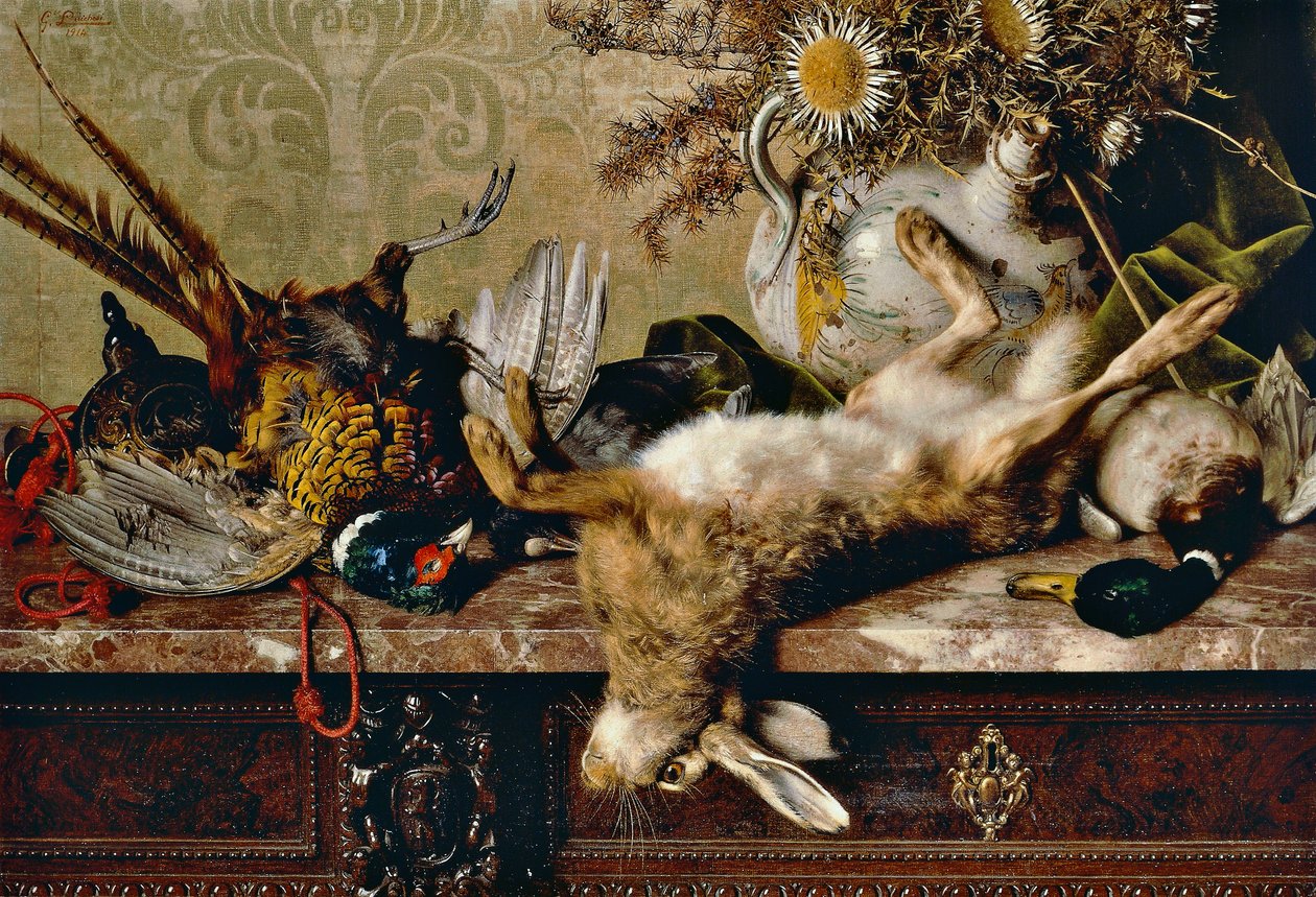 Martwa natura z dziczyzną autorstwa Giorgio Lucchesi
