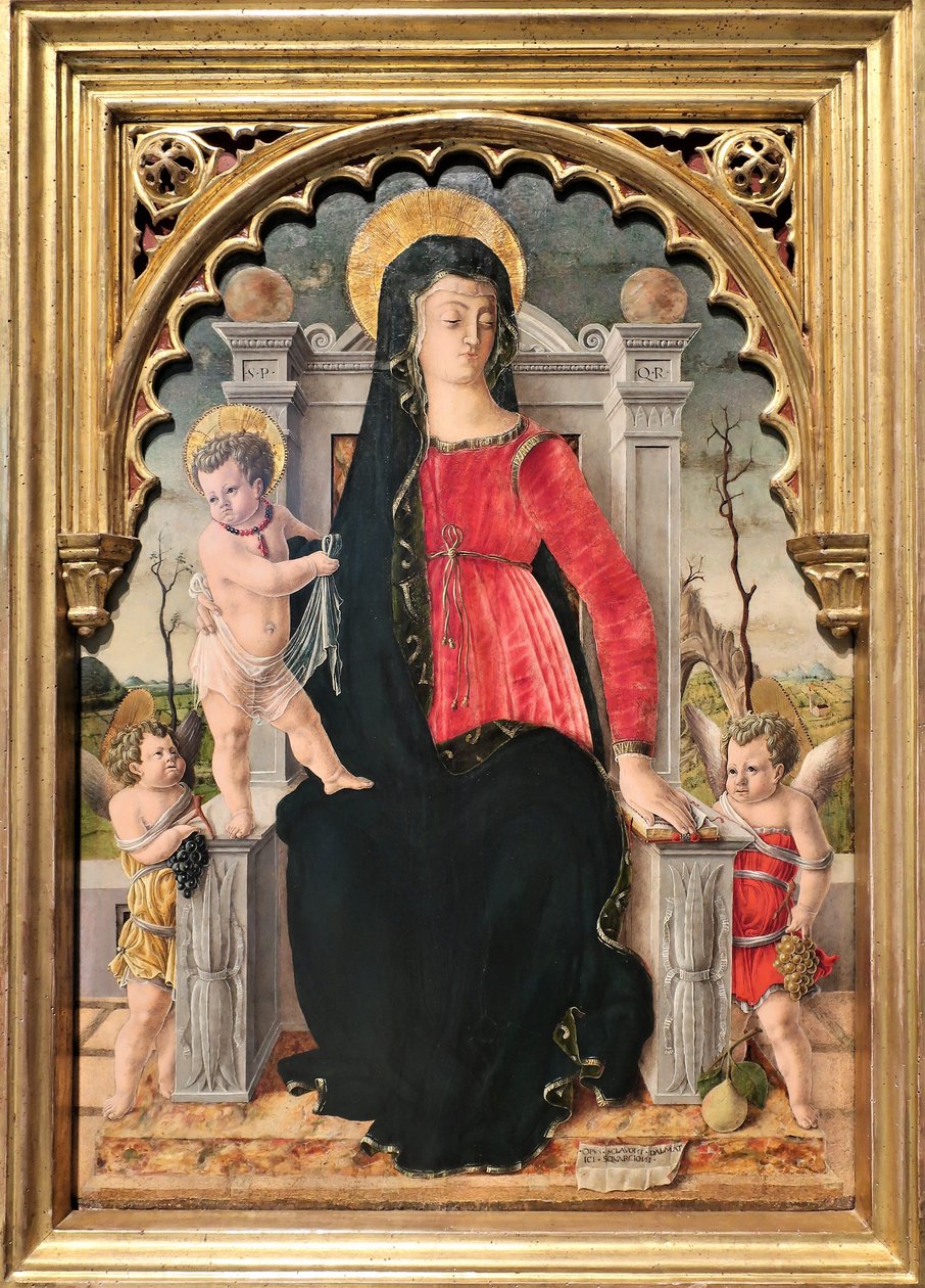 1456 Schiavone Madonna autorstwa Giorgio Schiavone