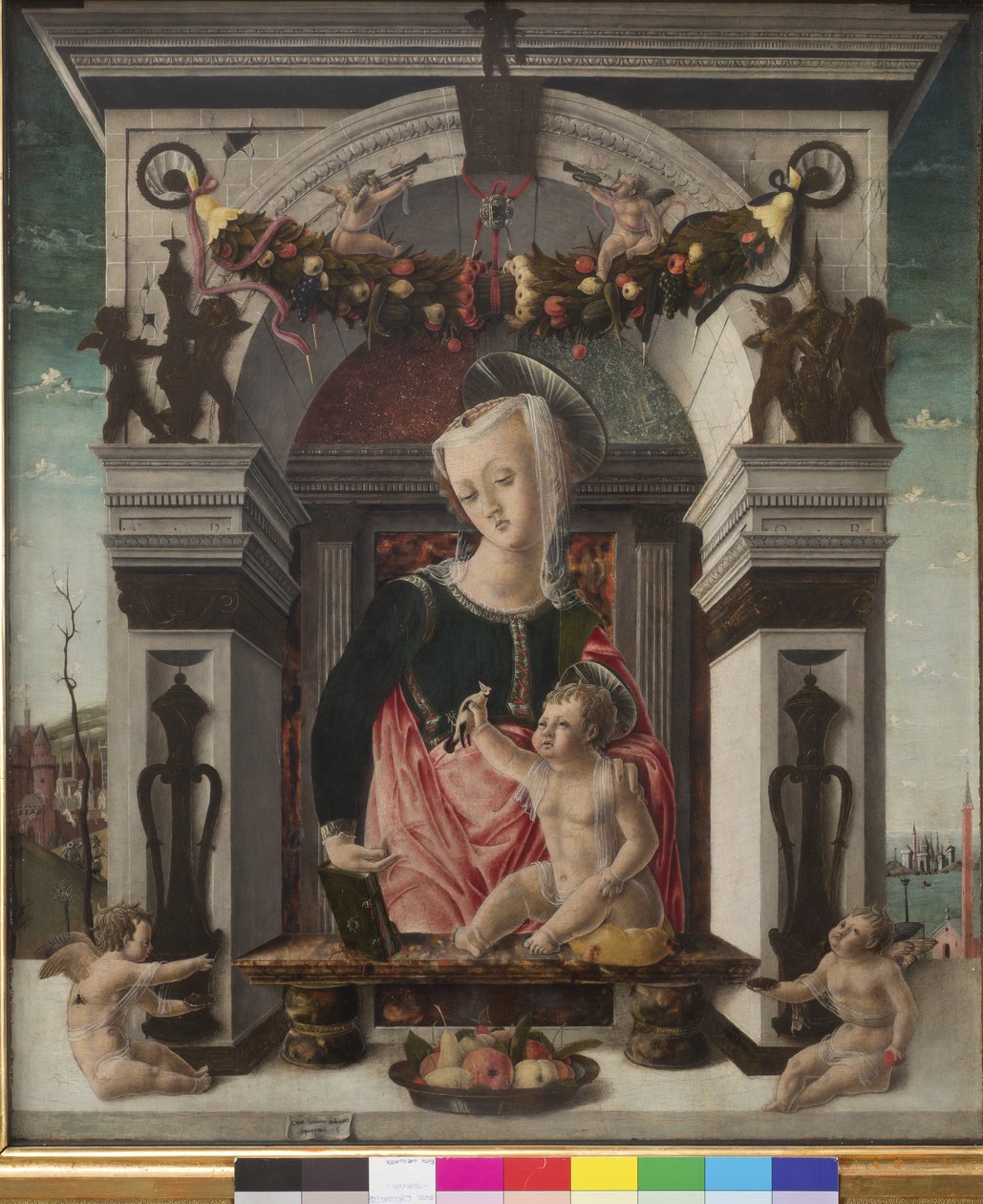 Madonna z Dzieciątkiem, 1456-60 autorstwa Giorgio Schiavone