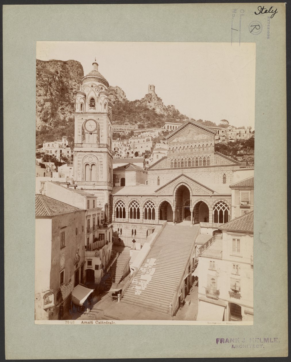 Katedra w Amalfi autorstwa Giorgio Sommer