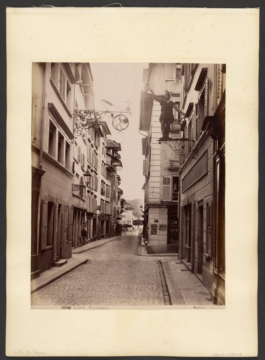Lucerna, Kappelgasse autorstwa Giorgio Sommer