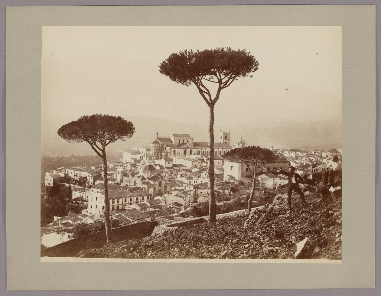 Monreale: widok panoramiczny autorstwa Giorgio Sommer